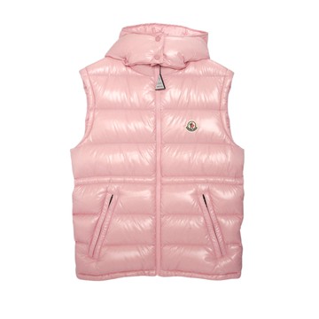 Moncler Enfant Kids 粉色羽絨背心