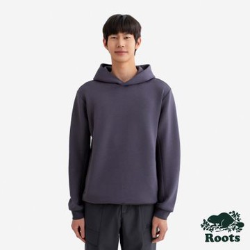 Roots男裝-ROAM 連帽上衣-深灰色