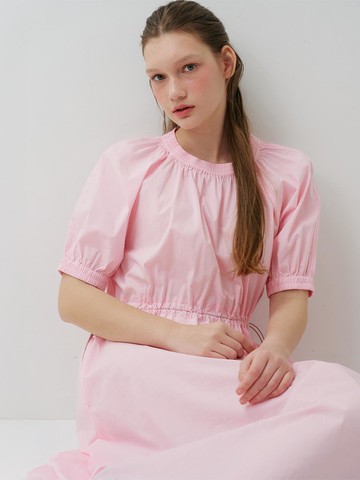 STRING LONG DRESS [PINK]