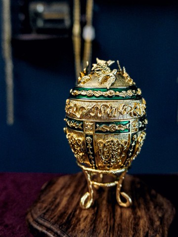 Joan Rivers 音樂鈴琺瑯彩蛋 皇家珍寶系列-美國古董 Vintage