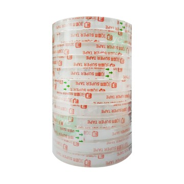3Q膠帶 超透明 膠帶 辦公膠帶 43u 12mmx40M 600捲 /件【CUBE卡最高10%回饋】