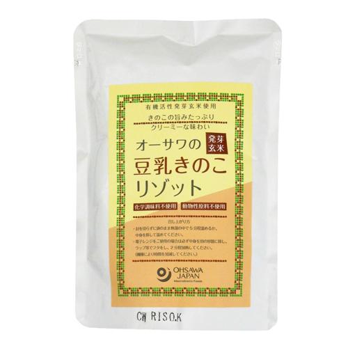 オーサワの発芽玄米豆乳きのこリゾット　180g オーサワジャパン ※ネコポス対応商品