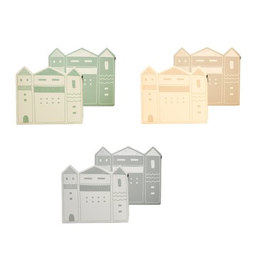 ALZiPmat 韓國愛的小屋防撞墊(6片組)79x69x4cm