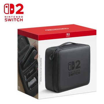 【NS 周邊】Nintendo Switch 2 全套收納包《灰黑》