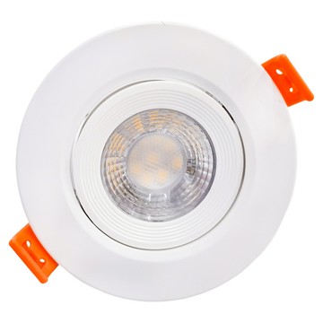 SAMPO 聲寶 7W LED可調式崁燈 LX-PD072E 90 x 43mm 7.5cm開孔  自然色  1個