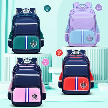 胸包 單肩包 防水包 腰包 小學生書包男一二三到六年級女孩兒童6-12周歲減負護脊防水雙肩包