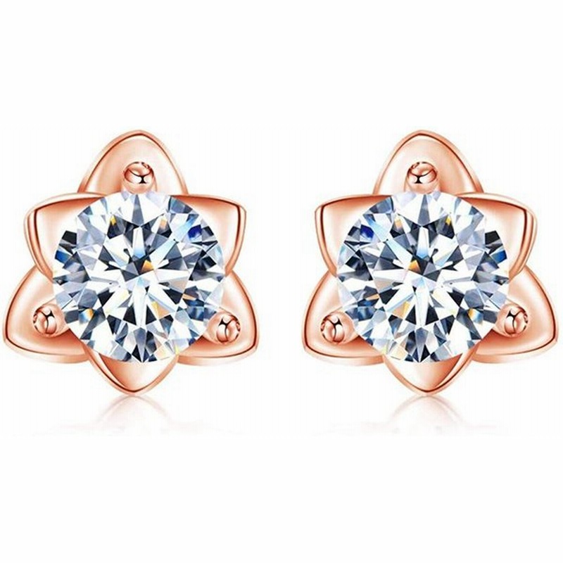 S White ピアス レディース 人気 最高級ジルコニア ピアス ハナ 花の物語 18金 ピアス 金属アレルギー対応 シルバー925 ピアス ピン 通販 Lineポイント最大0 5 Get Lineショッピング
