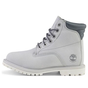 (WMNS) Timberland Waterville 6 Inch Wide Fit Waterproof Boots 'Light Grey'