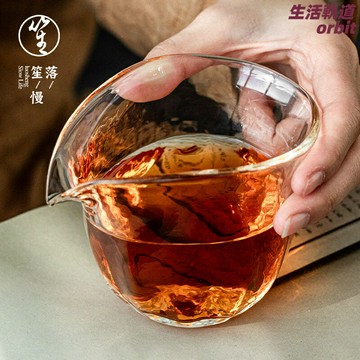 【加厚防燙】玻璃公道杯 分茶器 茶具 茶器 茶海 泡茶器 高硼硅耐熱玻璃 大容量 海專用 2025新款 茶道必備