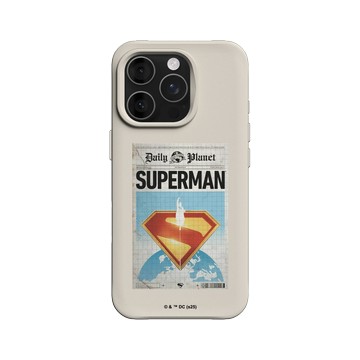 iPhone 16 Pro SolidX 貝殼灰 - Superman - Superman-星球日報