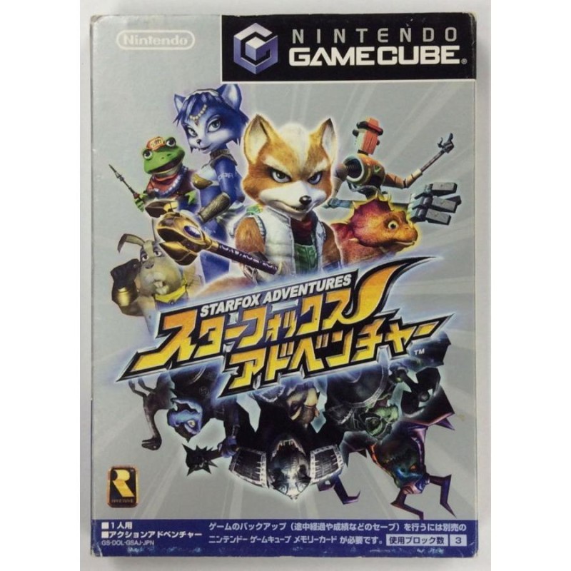 中古】GC スターフォックスアドベンチャー＊ゲームキューブソフト(箱説