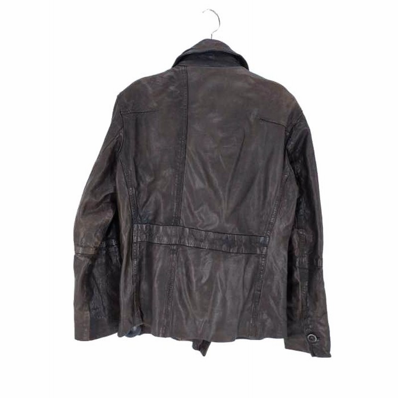 キャシージェーン Cathy Jane シープレザー レザー ジャケット メンズ