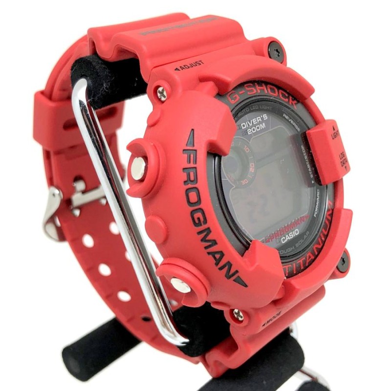 G-SHOCK ジーショック CASIO カシオ 腕時計 GW-8230NT-4JR FROGMAN フロッグマン 30周年記念復刻モデル レッド  デジタル GB【IT4EJH8GKBHQ】 | LINEショッピング