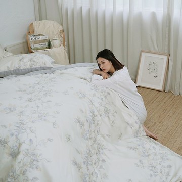 40支100%天絲TM床包 被套 兩用被-台灣製床單/萊賽爾纖維-TCL69