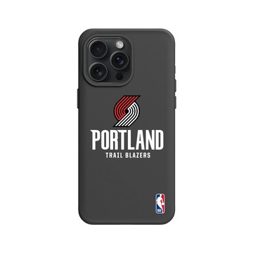 iPhone 15 Pro Max SolidX 黑 - NBA - Logo-波特蘭拓荒者 Portland Trail Blazers - Light