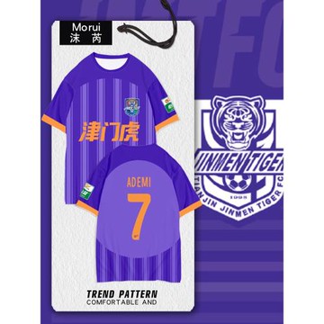 2024天津津門虎隊服足球衣服速干短袖t恤衫男女球迷助威冰絲半袖