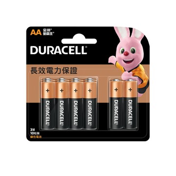 金頂 Duracell 鹼性電池-3號AA  (4入裝)