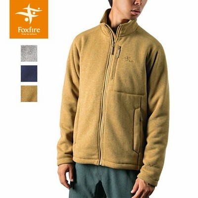 フォックスファイヤー Foxfire フリース メンズ 防寒 冬 保温 キャンプ ハイキング ニットフリースジャケット おしゃれ Fox 通販 Lineポイント最大get Lineショッピング