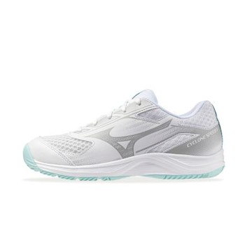 【MIZUNO 美津濃】 CYCLONE SPEED 排羽球鞋 運動鞋 女 - V1GC258045