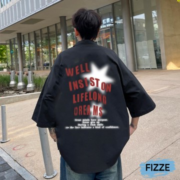 夏季襯衫男 情侶裝襯衫 日系街頭潮流 短袖襯衫 韓版潮流寬鬆 休閒百搭 男生襯衫 ASS9205【FIZZE】