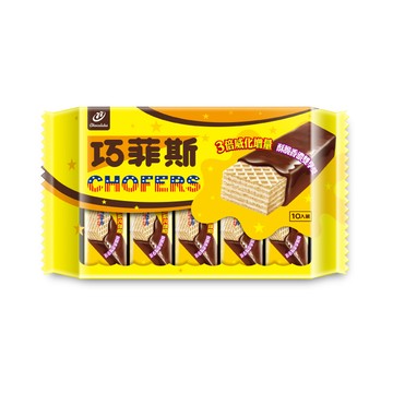 [家速配]巧菲斯夾心酥(牛奶口味)10入 246g