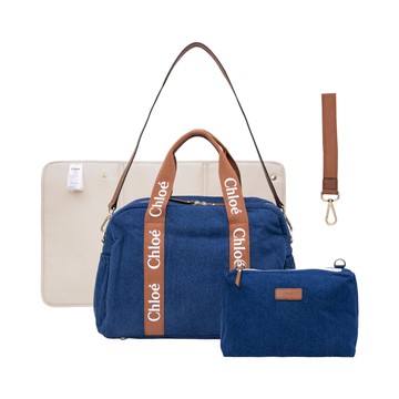 Chloé Kids 牛仔設計媽媽包