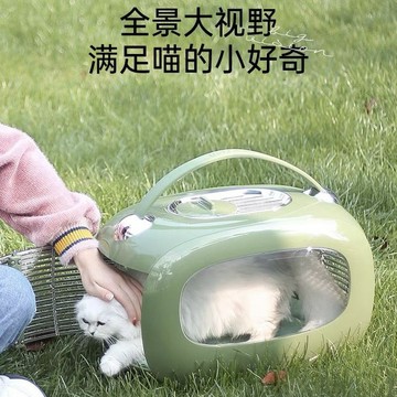 🔥優選🔥貓包外出便攜手提式大容量透氣複古貓包防應激包寵物洗澡神器貓咪
