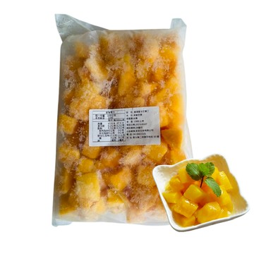 幸美生技-冷凍愛文芒果塊(1000g/包)