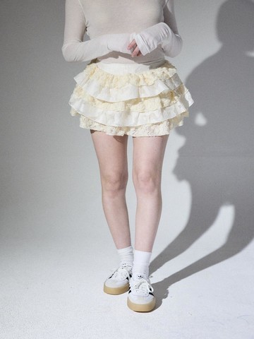 ALIENAR cancan skirt [Rose]