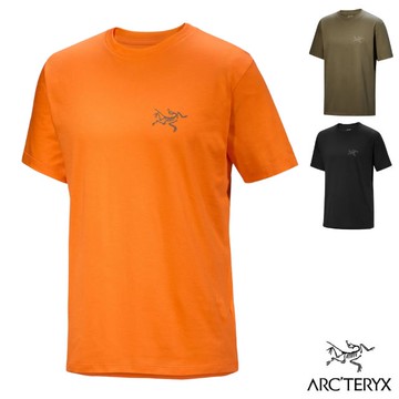 【ARCTERYX 始祖鳥】男 Kragg SL Cotton Shirt SS 高品質棉質圓領短袖攀登T恤/X000009533