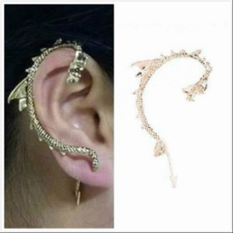 片耳用 ドラゴン 龍 イヤー カフ ピアス イヤリング 男女兼用 耳飾り レディース メンズ アクセサリー コスプレ 金 7 12 通販 Lineポイント最大1 0 Get Lineショッピング