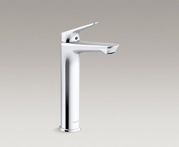 Fluence 檯面單槍加高龍頭 (鍍鉻)