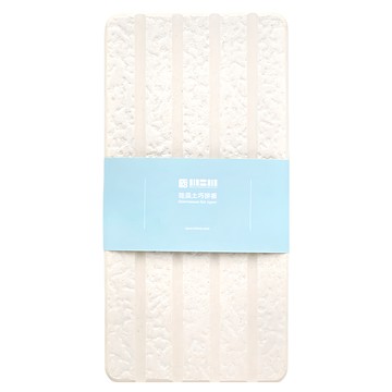 MBM MIT 珪藻土巧拼板 吸濕除臭好幫手  12 x 24 x 1.2cm  白色  1片