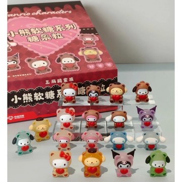 <蛋黃限定>🍷新貨到🧁 三麗鷗 小熊軟糖系列糖果粒 萌粒 確認款 全新現貨 凱蒂貓 酷洛米 大耳狗