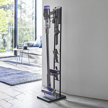 吸塵器架 吸塵器置物架 吸塵器立架 適配戴森吸塵器收納架配件掛架Dyson充電置物架落地免打孔支架子『ZW8506』