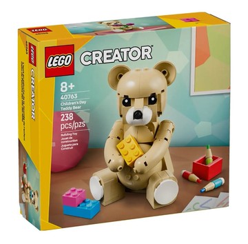 【LEGO 樂高】磚星球〡 40763 特殊 兒童節泰迪熊 Children's Day Teddy Bear