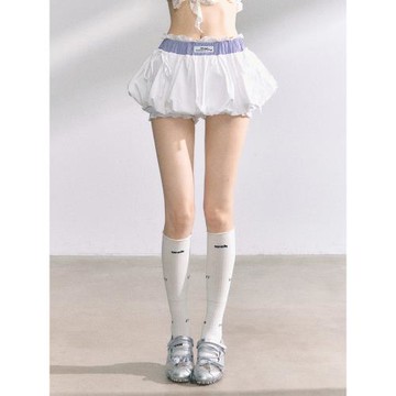 AOMALM少也眼美腿實錄%夏日絕美法式辣妹半身裙女夏花苞裙短裙