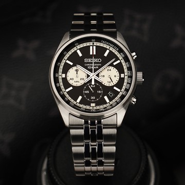 SEIKO 精工 CS系列熊貓錶計時手錶 1212購物節 送禮推薦-41.5mm (SSB429P1/8T63-00W0D)_SK045