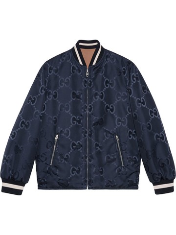 Gucci `Jumbo Gg` Reversible Padded Jacket