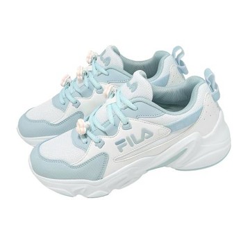 Fila 休閒鞋 Hidden Tape 13 女鞋 白 厚底 復古 貓掌 老爹鞋 斐樂 5C942A133