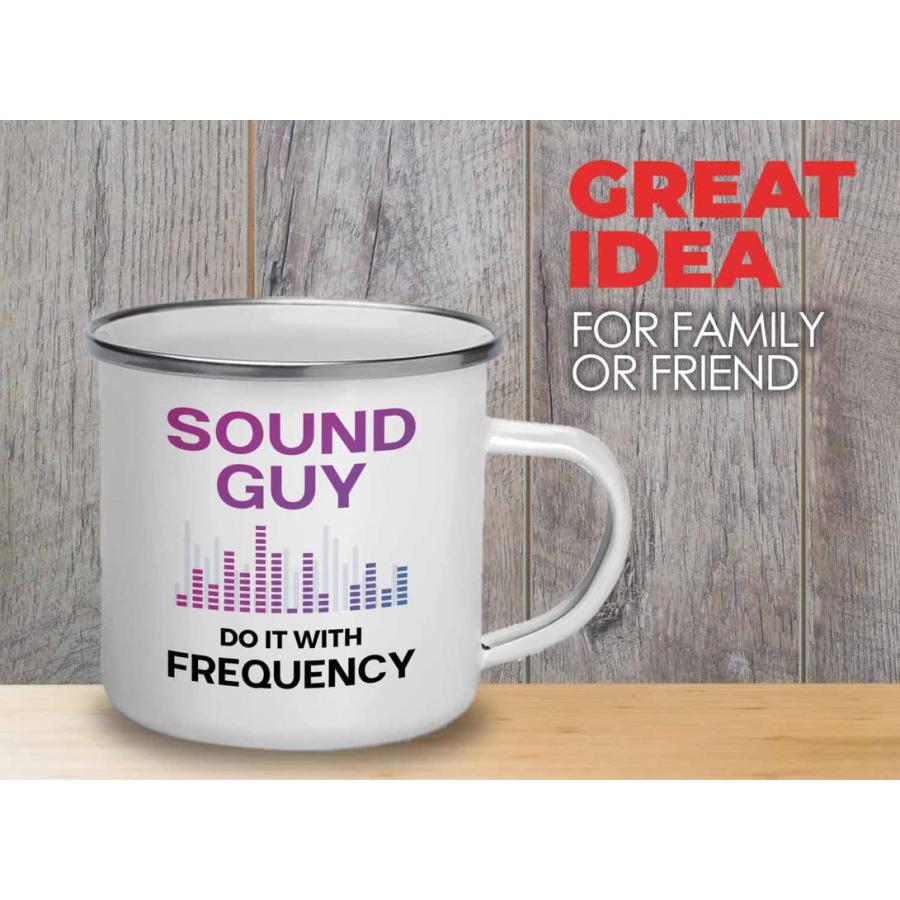 Flairy Land Audio Engineer Camper Mug 12oz   Sound Guy   Audio E 並行輸入品