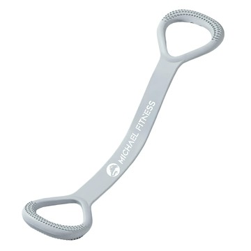 MICHAEL FITNESS 麥克健身 一字拉力器 25磅加厚  灰色  500 x 103 x 3.4mm  1個