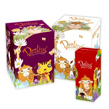 【親愛的】三合一+卡布奇諾白咖啡 (共40包)送綜合包6包｜買大送小 沖泡首選 午茶必備 熱銷｜官方旗艦店