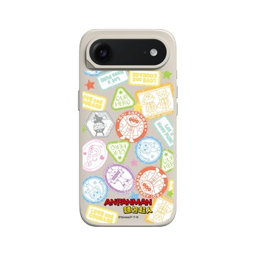 iPhone Air SolidX 貝殼灰 - Anpanman麵包超人 - 繽紛印記