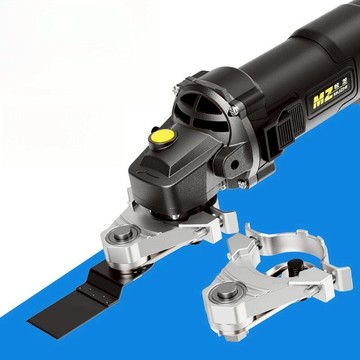 角磨機萬用寶木工工具大全多功能電動修邊機改切割機轉換頭電鏟刀