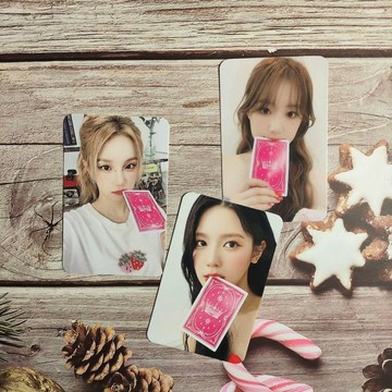 ⭐韓國代購正版⭐gidle女娃ms6特典卡 宋雨琦咬牌小卡 葉舒華咬牌卡正品咬牌面必入首發