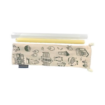 HYPASS 海帕斯 GAGA STRAW 卡卡環保吸管 吸管收納套組 可拆式設計 免刷具 食品級PP 台灣製造  1個  1組