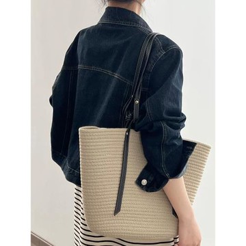 百搭短款牛仔外套女春秋設計感小眾翻領夾克2025新款小個子上衣