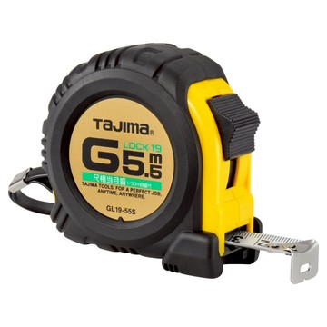 TaJIma 田島 專業包膠捲尺 台尺 GL19-55SBL 5.5m x 19mm  1個