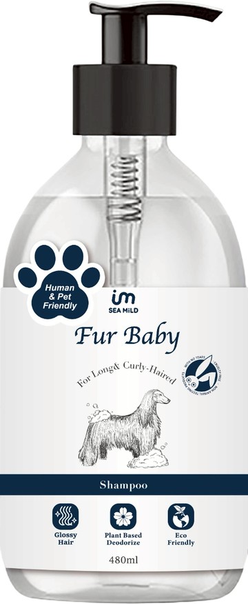 清淨海毛小孩 長毛寵物洗毛精 480g